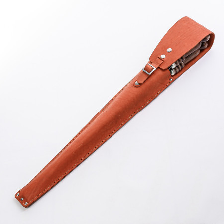 A set of skewers 670*12*3 mm in an orange leather case в Иркутске