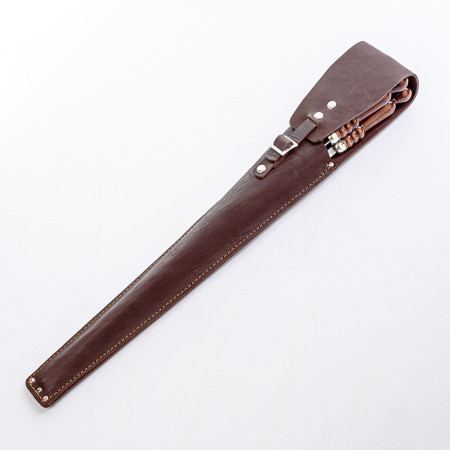 A set of skewers 670*12*3 mm in brown leather case в Иркутске
