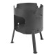 Stove with a diameter of 340 mm for a cauldron of 8-10 liters в Иркутске