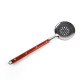 Skimmer stainless 40 cm with wooden handle в Иркутске