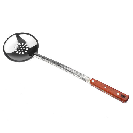 Skimmer stainless 46,5 cm with wooden handle в Иркутске