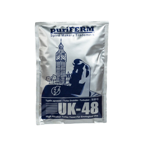 Turbo Yeast alcohol Puriferm UK-48 TURBO (128 gr) в Иркутске