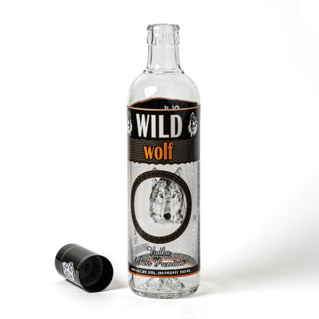 Souvenir bottle "Wolf" 0.5 liter в Иркутске