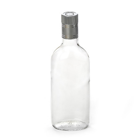 Бутылка "Фляжка" 0,5 литра с пробкой гуала в Иркутске